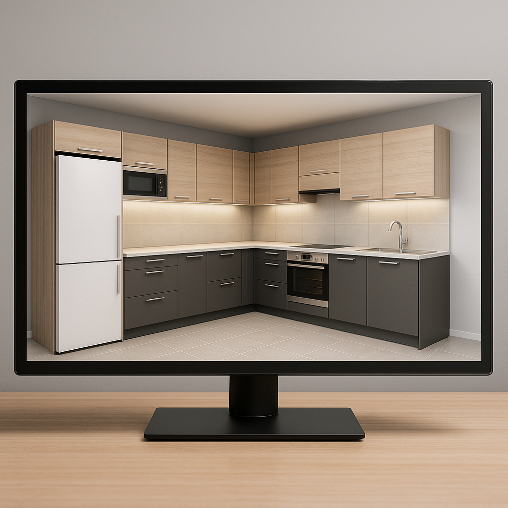 Cuisine 3D paramétrique